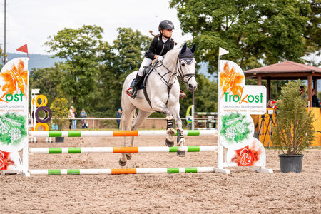 Carla Kohler mit Casilla auf ihrem Weg zum Sieg in Eppelheim | © DV-Media