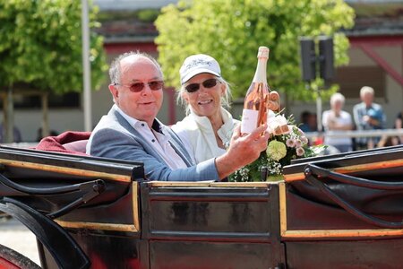 Kurt Braunschweig mit seiner Frau Ingrid | © D. Matthaes