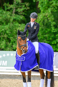 Maya Wächter ist mit Nasdaq für den Nationenpreis in Hagen nominiert. | © Equitaris