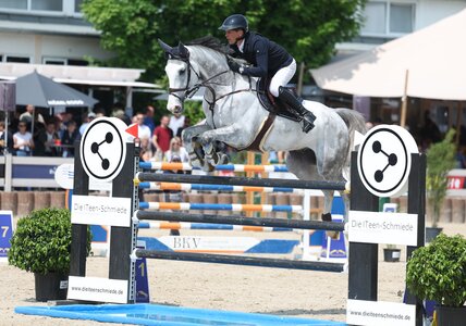 Mit Präzision zum Sige: Sven Schlüsselburg und Caden | © Roger Müller