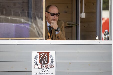 Henning Lehrmann gehört bei der Weltmeisterschaft in Verden zur Richtergruppe. | © Lafrentz