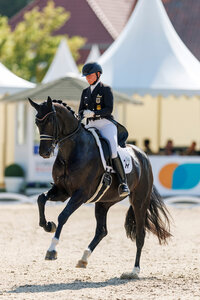 Isabell Werth und Wendy de Fontaine galoppierten zum Sieg im Grand Prix. | © Lafrentz