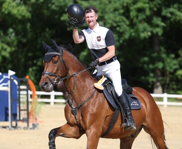 Freut sich über seinen ersten S-Sieg: Manuel Wilks. | © Roger Müller