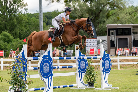 Eine Klasse für sich: Lea Sophia Gut mit Valentina. | © Claretta Lukas