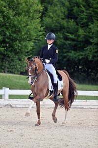 Ann-Cathrin Rieg und Steendieks Derrick schnappten sich in Brunnthal einen S***-Sieg. | © Dill