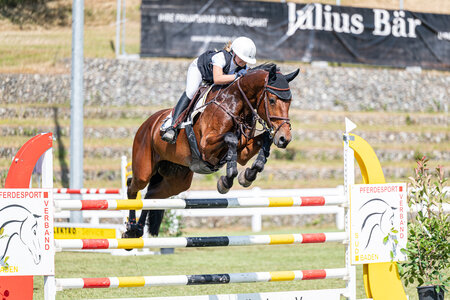 Führt das Feld an: Bellaluna Resnick - hier mit Karla. | © Claretta Lukas