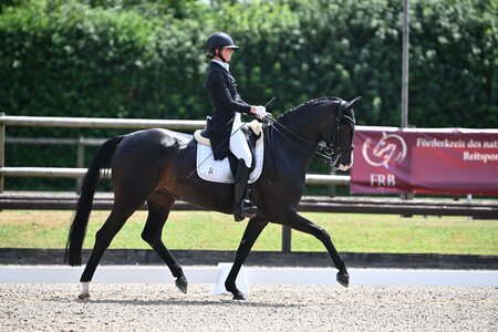 Patricia Butscher freute sich in Eicherloh über ihren ersten S-Sieg. | © Sara Landvogt