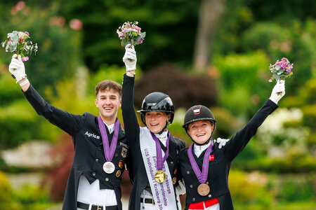 Doppelerfolg für Deutschland: Anna Schölermann sichert sich Gold, Moritz Treffinger Silber | © Lafrentz