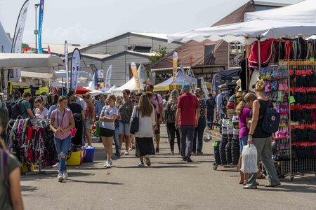 Die Eurocheval bietet - so wie kaum eine andere Messe - auch einen schönen Außenbereich. | © Marko Scheerschmidt/ Messe Offenburg Eurocheval (Archiv)