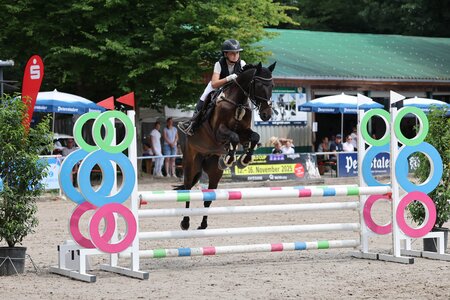 Anna-Lena Jerger konnte die Chance heute auf der Eurocheval nutzen und siegte im A-Springen | © Doris Matthaes (Archiv)