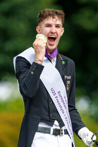 Moritz Treffinger sicherte sich in der U25-Kür der Europameisterschaften Gold. | © Lafrentz