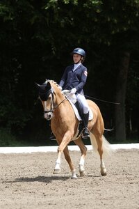 Kim Marie Hauß sicherte sich mit Glücksengelchen NRW in der Kür Gold. | © D. Matthaes