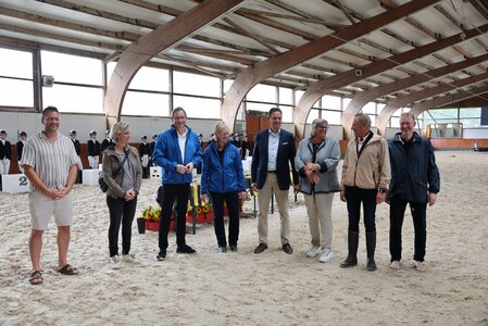 Trotz Regenabbruch ein voller Erfolg: Funktionäre und Turnierleiter sind sich einig | © D. Matthaes