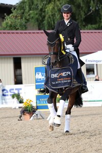 Paul Löcher und Fraser Island dominierten die erste S-Dressur des Turniers. | © D. Matthaes