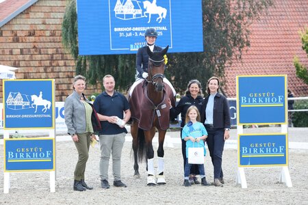 Nicola Haug und Glamorous Gigi siegten beim Birkhof Dressurfestival bei der Qualifikation zum Gert-Gussmann-Cup. | © D. Matthaes