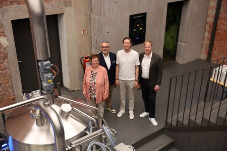 Die Gäste der Auftakt-Pressekonferenz: Irmtraud Wesle, Georg Schwende, Matthias Alexander Rath und Martin Fuchs. | © D. Matthaes
