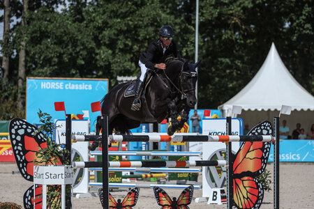 Auch in diesem Jahr waren diese beiden die Sieger im Großen Preis: Donald und Armin Schäfer Jun. | © Leonie Wolff
