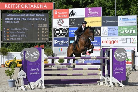 Manuel Wilks mit Aston de Looz | © Karin Cutrona