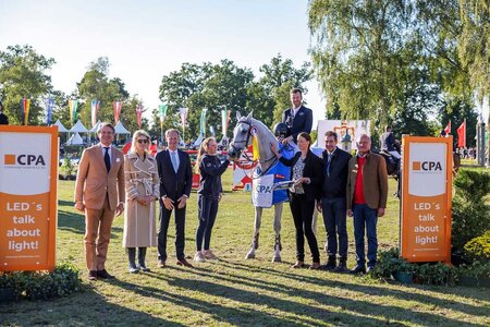Die Siegerehrung im Großen Preis von Donaueschingen 2024 - war es das letzte Mal? 