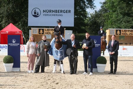 Im vergangenen Jahr hatte Loryn Würfel mit Belissimo's Manniboy das Finale angeführt. | © D. Matthaes