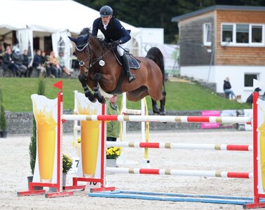 S-Sieg Nummer eins für Querido - S-Sieg Nummer acht für seinen Reiter Nico Leber. | © Roger Müller