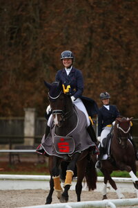 Meike Lang freute sich beim Dressurturnier in Ludwigsburg über gleich zwei S*-Siege. | © Sophia G. Fotografie