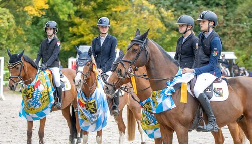 Für die bayrische Mannschaft war es am Ende die Silbermedaille. | © Daniel Hasenkrug