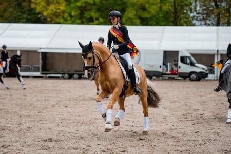 Sieg für Maya Wächter und Pony "Keksi" heute in Prussendorf. | © Karolin Marschall