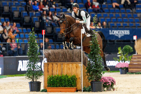 Schnell, schneller, der Ire: Daniel Cathal siegt im indoor Derby von Stuttgart. | © Lafrentz