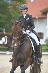 Nicole Isser führt auch 2025 die Rangliste der baden-württembergischen Dressurreiter an. | © Dill (Archiv)