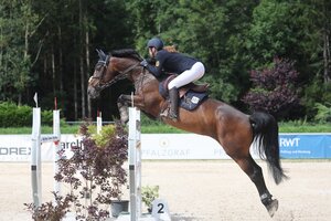 Auch in Gahlen erfolgreich: Elena Reitzner, hier mit Irish Coffee | © D. Matthaes
