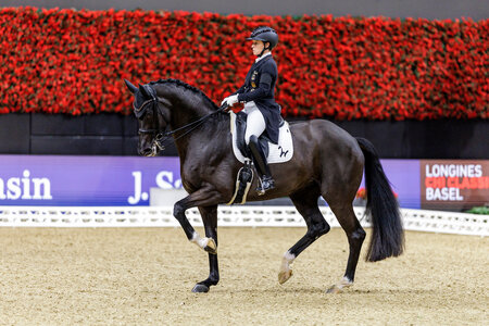 Isabell Werth und Wendy de Fontaine siegen im Weltcup-Grand Prix von Basel. | © Lafrentz