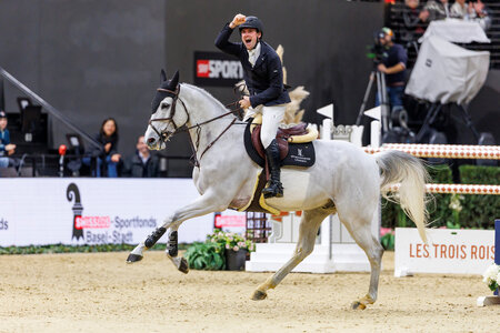 Josch Löhden und EIC Schabernack siegen im Championat der Stadt Basel. | © Lafrentz