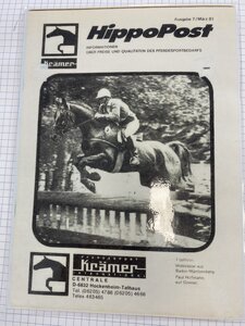 Paul Hofmann 1981 als Titelheld der "Hippo-Post" | © Krämer Pferdesport