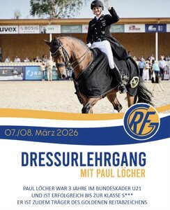 Dressurlehrgang mit Paul Löcher beim RFV Göppingen. | © RFV Göppingen