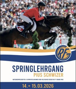 Springlehrgang mit Pius Schwizer beim RFV Göppingen. | © RFV Göppingen