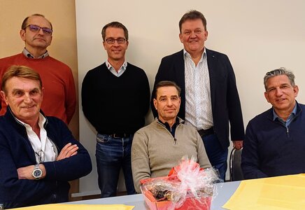 Referenten und Organisatoren der Podiumsdiskussion beim Pferdezuchtverband Baden-Württemberg | © Kern