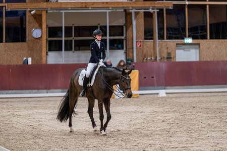 Maya Wächter und Fides siegen auch in der zweiten Balinger Prüfung der Junioren. | © Bambi Fotografie