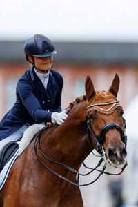 Carina Harnisch und DSP Sheldon Cooper sicherten sich im Grand Prix Special von Lier eine Top5-Platzierung. | © Lafrentz