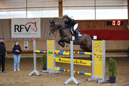 Carla Menig siegte sowohl im L- als auch M-Springen. | © Knisel-Eberhard