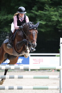 So werden sie unvergessen beiben: Emilia Schlüsselburg mit Crockett WZ | © D. Matthaes