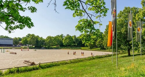 Der Turnierplatz in Tübingen