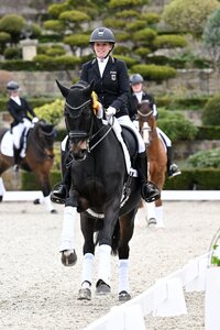 Clara Kohoutek freute sich beim Sichtungsturnier in Kronberg über einen Doppelsieg bei den Junioren. | © Mirka Nilkens