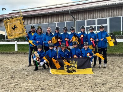 Die baden-württembergischen Vierkämpfer überzeugen mit starken Leistungen bei den Deutschen Meisterschaften und dem Bundesnachwuchsvierkampf | © Theresa Rauscher