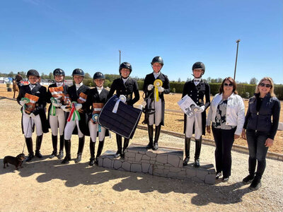 Saskia Löwel und Fürstenballerina Live sicherten sich den nächsten S***-Sieg. | © privat