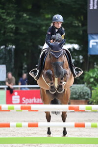 Lea Schneider darf mit ihrer Safira Gold R beim Preis der Besten an den Start gehen. | © D. Matthaes