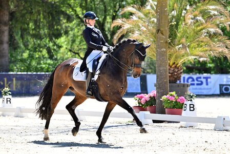 Siegessicher in Karlsfeld: Ines Fleischmann und High Noon | © Dill