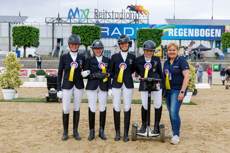 Das deutsche Para-Dressurteam siegte im Mannheimer Nationenpreis. | © Lafrentz