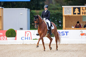 Anna-Louisa Fuchs mit ihrem Erfolgspferd Duvetico | © Lafrentz