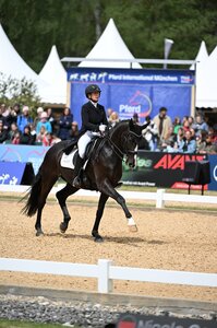 Nicole Casper und Birkhofs Zabalou konnten in der Halbfinalqualifikation der "DERBY Stars von Morgen" Platz zwei erreichen. | © Hubert Fischer